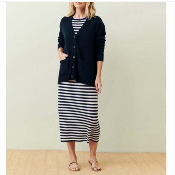 Jenni Kayne Striped Merino Dress - Picture 4 of 13